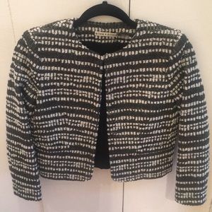 Alice + Olivia black/metallic/white jacket.